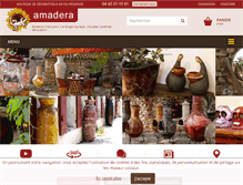 Tablet Screenshot of amadera.com